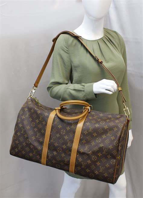 louis vuitton keepal strap|Keepall Bandoulière 50 Other Monogram Canvas .